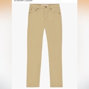 Lucky Brand Boys Skinny Fit Stretch Twill Pants, size 12